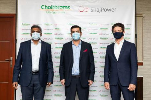 Choithrams selects SirajPower as its Partner for implementing Solar Projects in the UAE